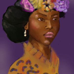 My Crown Is Blooming Royal Purple