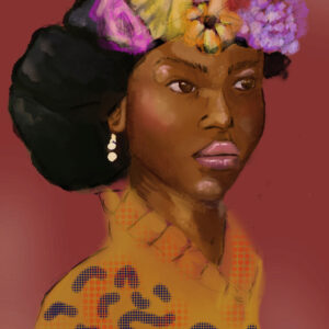 My Crown Is Blooming Soft ruby